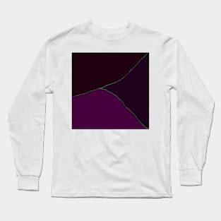 Valley of Purple Mountains Long Sleeve T-Shirt